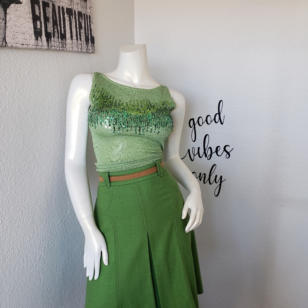 Vintage Emerald Tank
